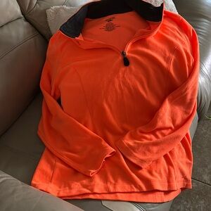 Reel Legends soft warm 1/4 zip top